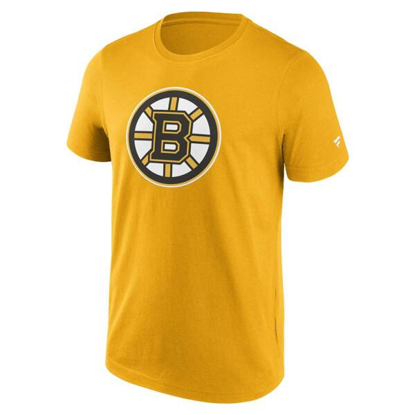 Koszulka Fanatics Primary Logo Graphic Tee Boston Bruins yellow gold