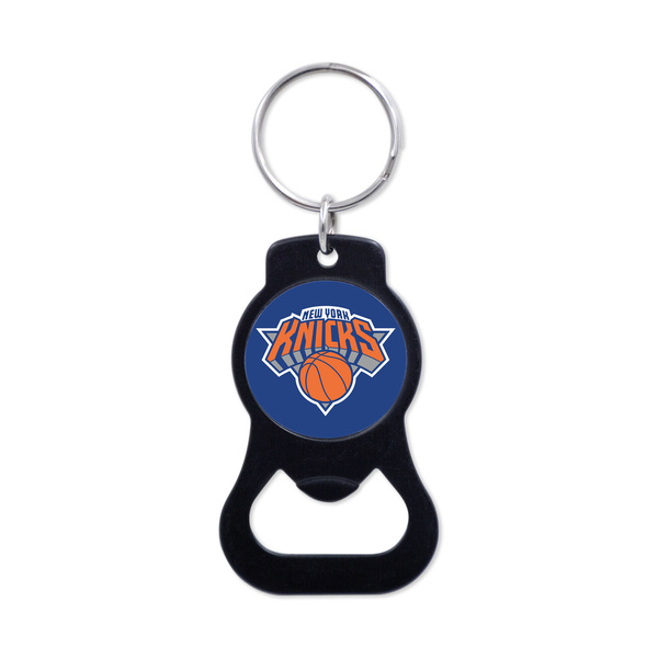 WinCraft NBA Black Bottle Opener Key Ring New York Knicks