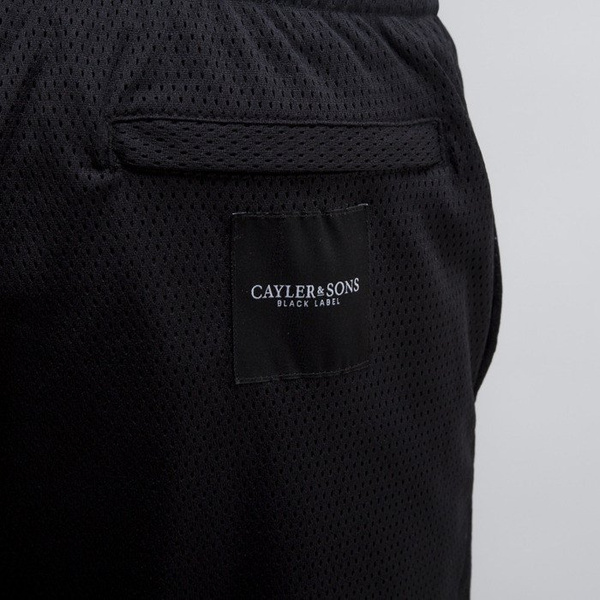 Cayler & Sons Black Label szorty Kids Want Mesh black / white (BL-CAY-SS15-AP-26-01)