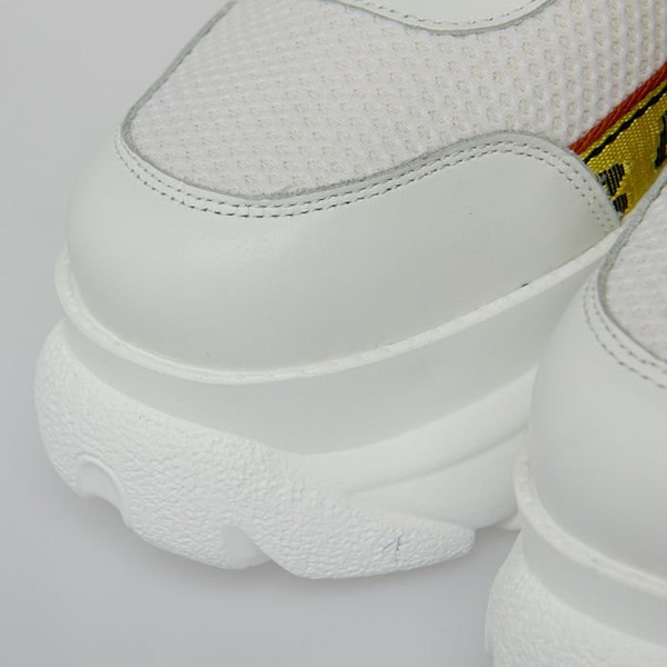 Buty Buffalo London Galip Platform White Leather Sneaker white