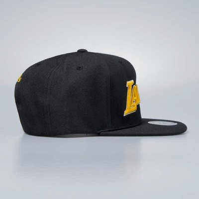 Czapka Mitchell & Ness snapback Los Angeles Lakers black Wool Solid / Solid 2