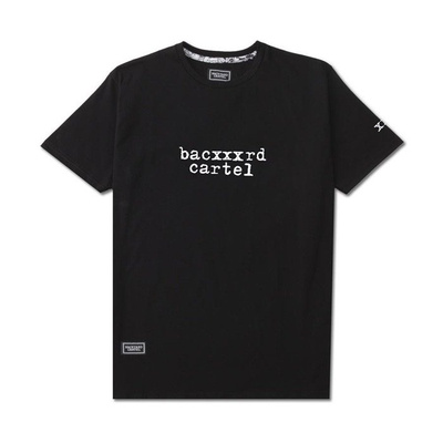 Backyard Cartel T-Shirt Typescript black