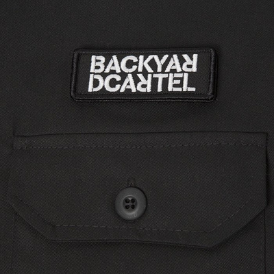 Backyard Cartel Cargo Jacket Shirt black
