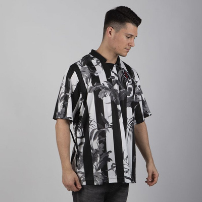 Nike NSW SS Stripe Top black / white