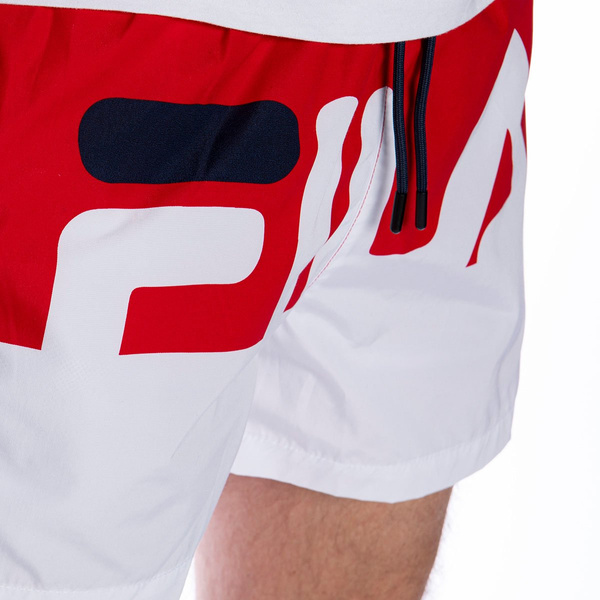 Szorty kąpielowe Fila Men Mokoto Beach Shorts czerwone