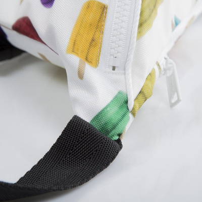 Prosto hipcase Streetbag Icecream white / multicolor