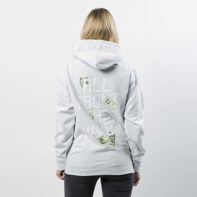 Unleashed All About The Money Hoodie grey