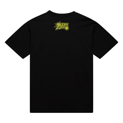Koszulka Mitchell & Ness HW Neon Pop Player SS Tee Vintage Logo Allen Iverson black