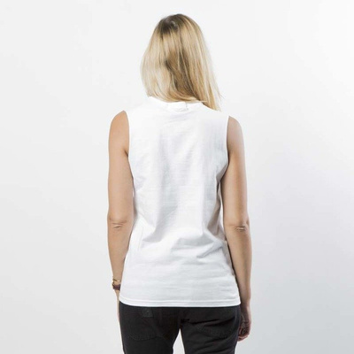 Koszulka damska Stussy Tank Top Stock Raw Muscle Tee WMNS white