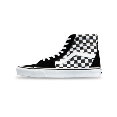 Sneakers buty Vans SK8-Hi Checkerboard czarne (VN0A32QGHRK1)