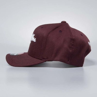 Czapka Mitchell & Ness snapback Own Brand maroon Pinscript High Crown110