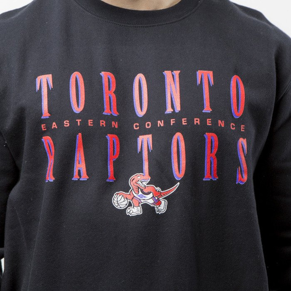Bluza Mitchell & Ness Toronto Raptors Crewneck black Tight Defense