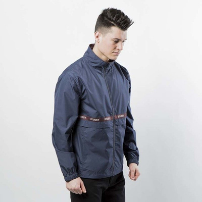 Stussy Lewis Track Jacket navy