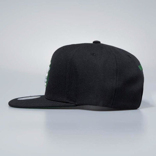 Czapka Mitchell & Ness snapback Boston Celtics black Wool Solid
