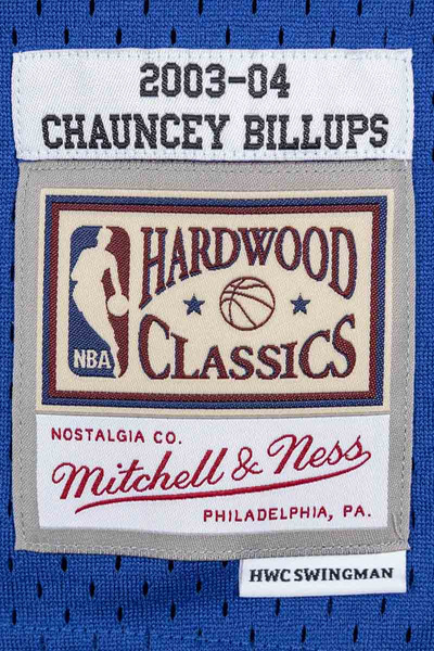 Koszulka Mitchell & Ness Detroit Pistons #1 Chauncey Billups Swingman Jersey niebieska