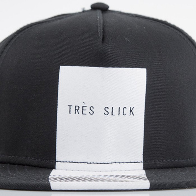 Cayler & Sons Black Label cap snapback Tres Slick black / white (BL-CAY-AW15-15-01-OS)