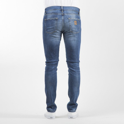 Carhartt WIP Rebel Pant Colfax Cotton / Elastane blue stretch denim gravel washed