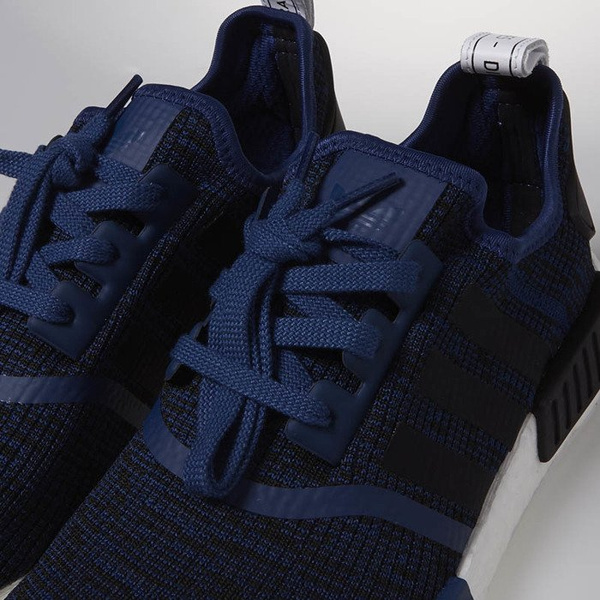 Sneakers buty Adidas Originals NMD_R1 mystery blue / core black / collegiate navy BY2775