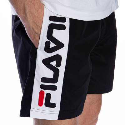 Fila Men Hitomi Swim Shorts black-bright white