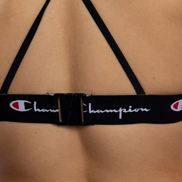 Top kąpielowy Champion Reverse Weave Swimming Top czarny