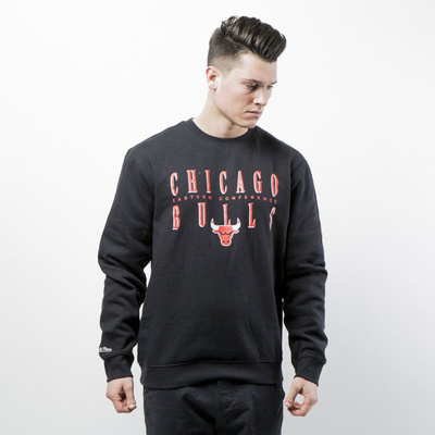 Bluza Mitchell & Ness Chicago Bulls Crewneck black Tight Defense