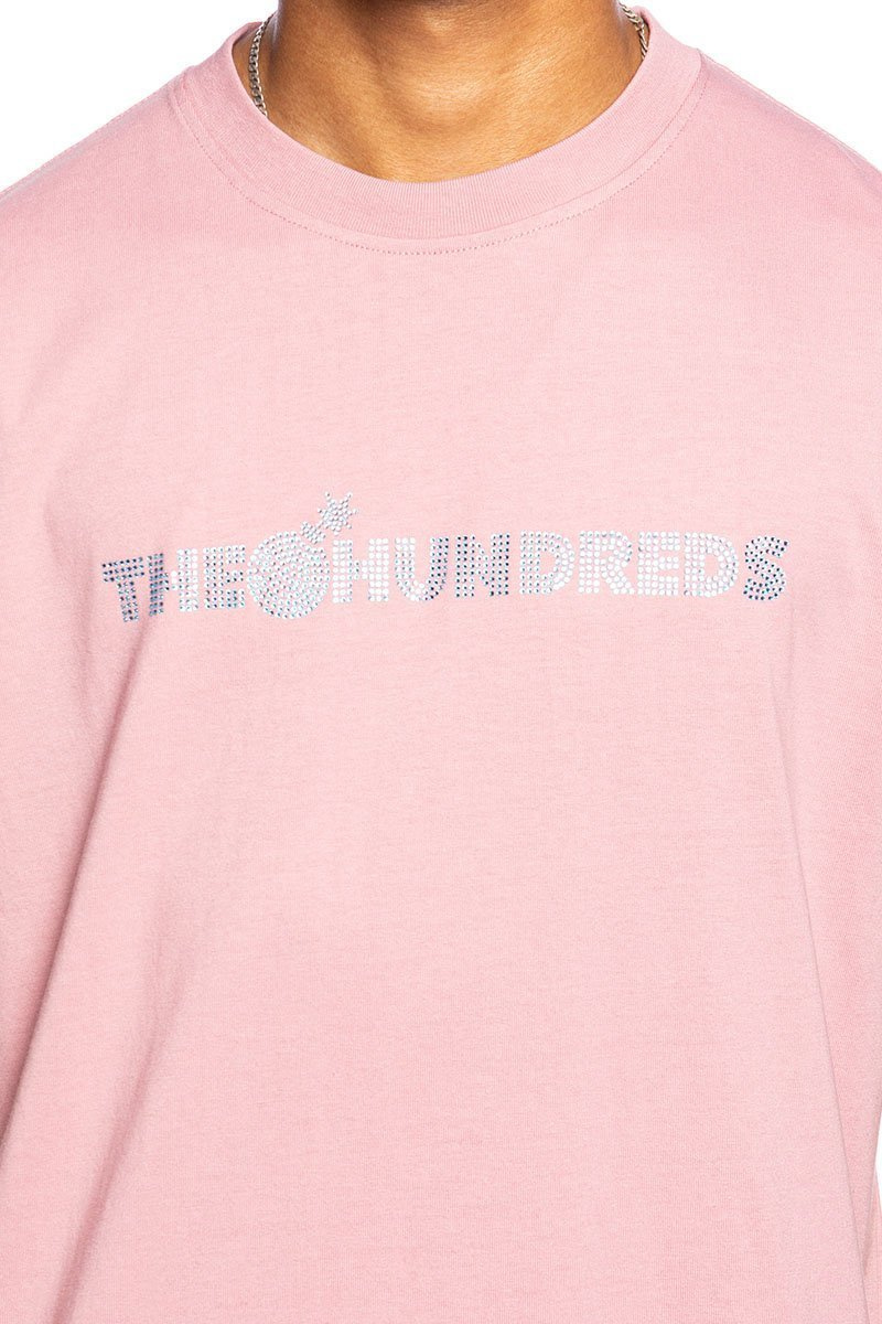 The Hundreds Glitz SS T-shirt mauve