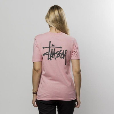 Koszulka damska Stussy Basic Stussy Tee WMNS dusty rose