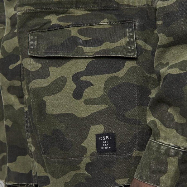 Cayler & Sons kurtka All Day Denim Army Denim Jacket woodland camo