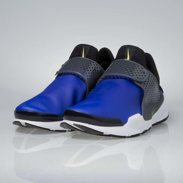 Sneakers buty Nike Sock Dart SE paramount blue / electrolime 911404-400