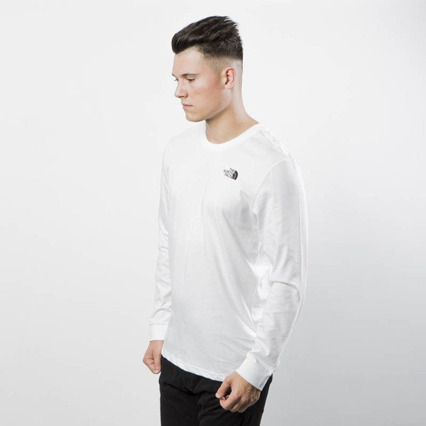 Koszulka Longsleeve The North Face M LS Simple Dome Tee TNF white