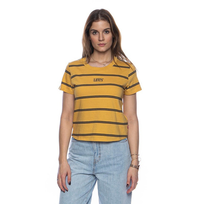 Koszulka damska Levi's Graphic Surf Tee 90s Serif honey