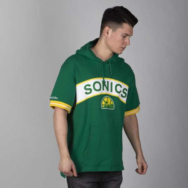 Mitchell & Ness bluza French Terry Hooded green Seattle Supersonics