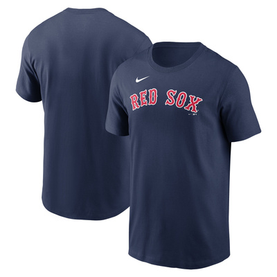 Koszulka Nike Men's Fuse Wordmark Cotton Tee Boston Red Sox midnight navy