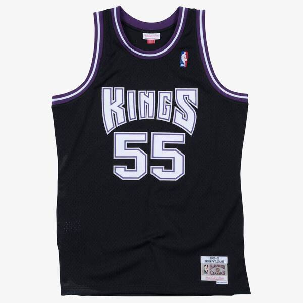 Koszulka Mitchell & Ness Sacramento Kings #55 Jason Williams Swingman Jersey black