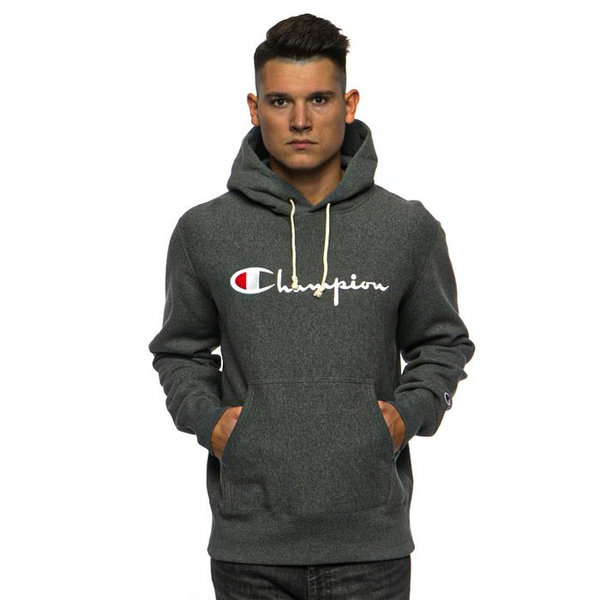 Champion Sweatshirt Reverse Weave Hoodie dark grey heather