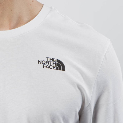 The North Face Longsleeve  M LS Simple Dome Tee TNF white
