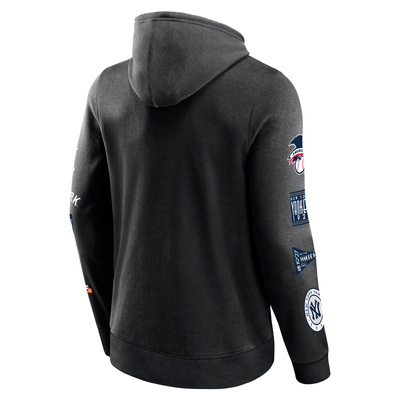 Bluza Fanatics Fundamental Pullover Hood New York Yankees black/stone gray