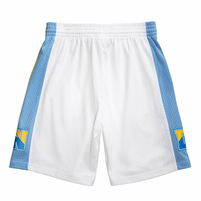 Mitchell & Ness shorts Denver Nuggets Swingman Shorts white