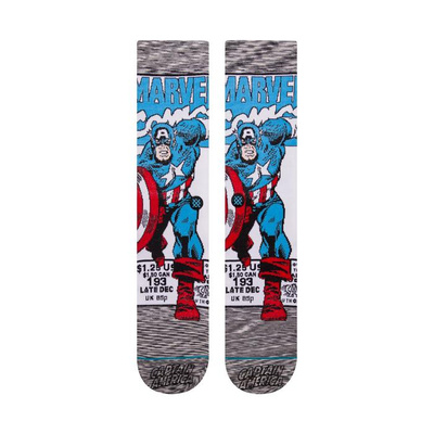 Stance socks Captain America Comic grey M545D18CAA