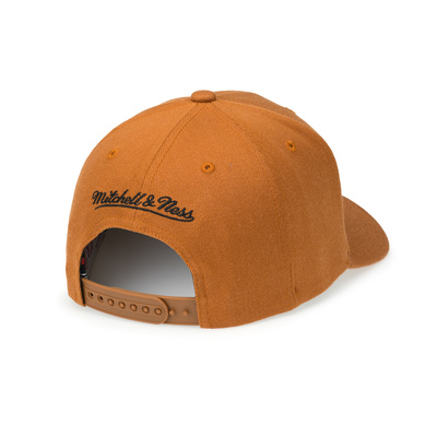 Czapka Mitchell & Ness Pinscript Classic Red orange black