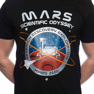 Koszulka Alpha Industries Mission To Mars T-shirt black