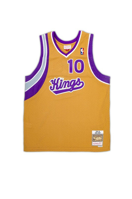 Koszulka Mitchell & Ness Sacramento Kings #10 Mike Bibby złota Swingman Jersey