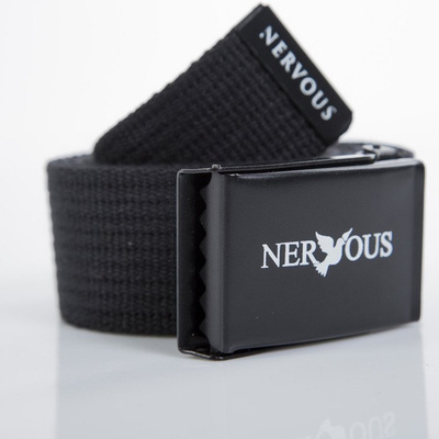 Nervous pasek Parc.Classic black / black