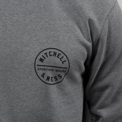 Bluza Mitchell & Ness sweatshirt M&N Own Brand Crewneck grey heather Hook Shot