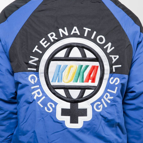 Koka kurtka Queensbridge Girls Jacket blue / black