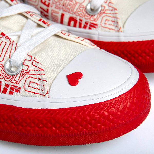 Sneakers buty damskie Converse Chuck Taylor All Star OX czerwone (567311C)