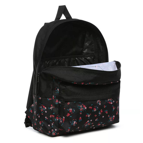 Plecak Vans Realm Backpack (floral print) czarny