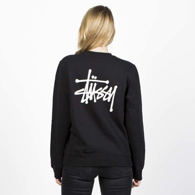 Bluza damska Stussy Basic Stussy Crew black (2911101)