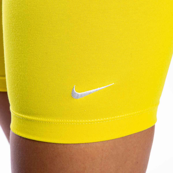 Szorty damskie Nike NSW Legasee Bike Short żółte