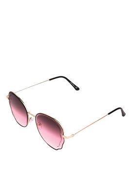 Okulary przeciwsłoneczne Jeepers Peepers Round Frame With Detail On Side Of Lens Sunglasses